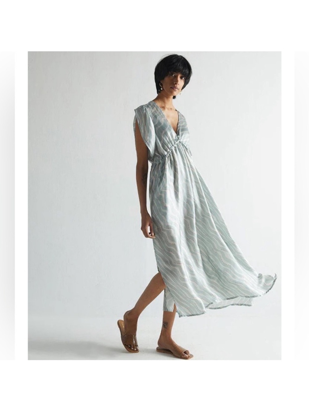 Reistor the beach to bar maxi dress Sz XS/S B134